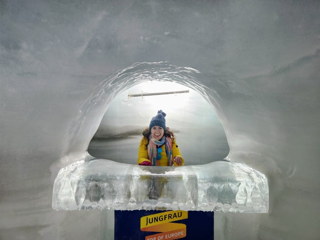 El museo de hielo en Suiza